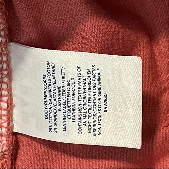 Lands' End Women's Red Straight Leg Corduroy Pants - Picture 6 of 7